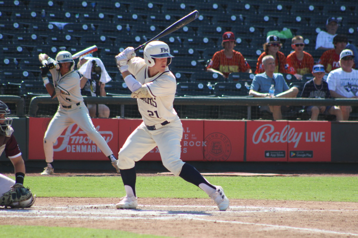 Pearland Flower Mound 6A UIL state championship Texas baseball playoffs 061023 Andrew McCulloch 96